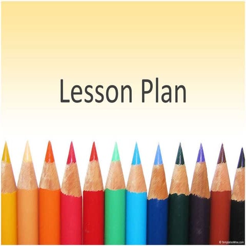 Lesson Plan Sample