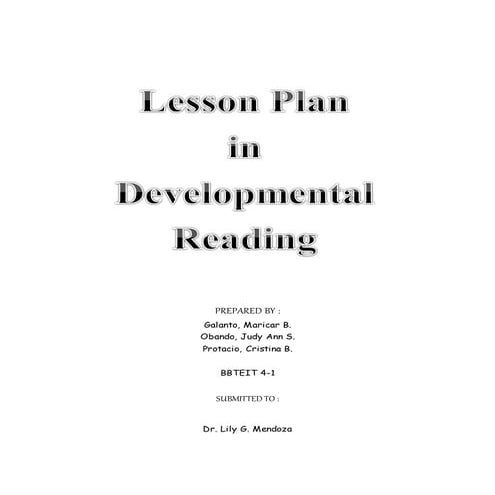 Lesson Plan