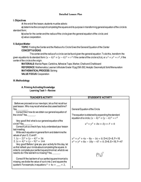 Primary Math Workshop Lesson Plan