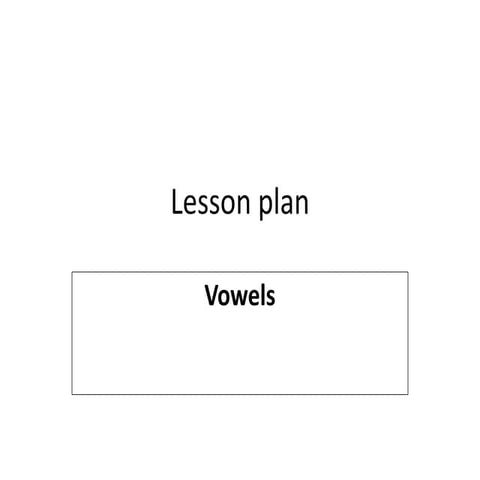Lesson plan