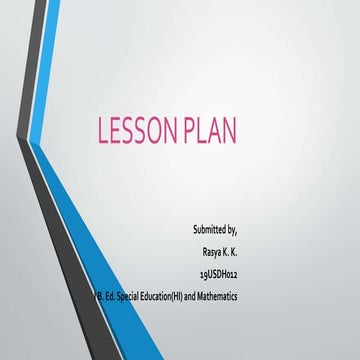 Lesson plan rasya