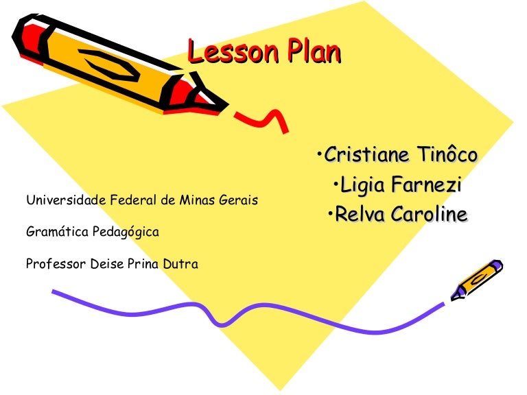 Lesson plan1