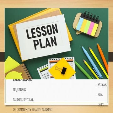 Lesson Plan in Nursing Education.  .pptx