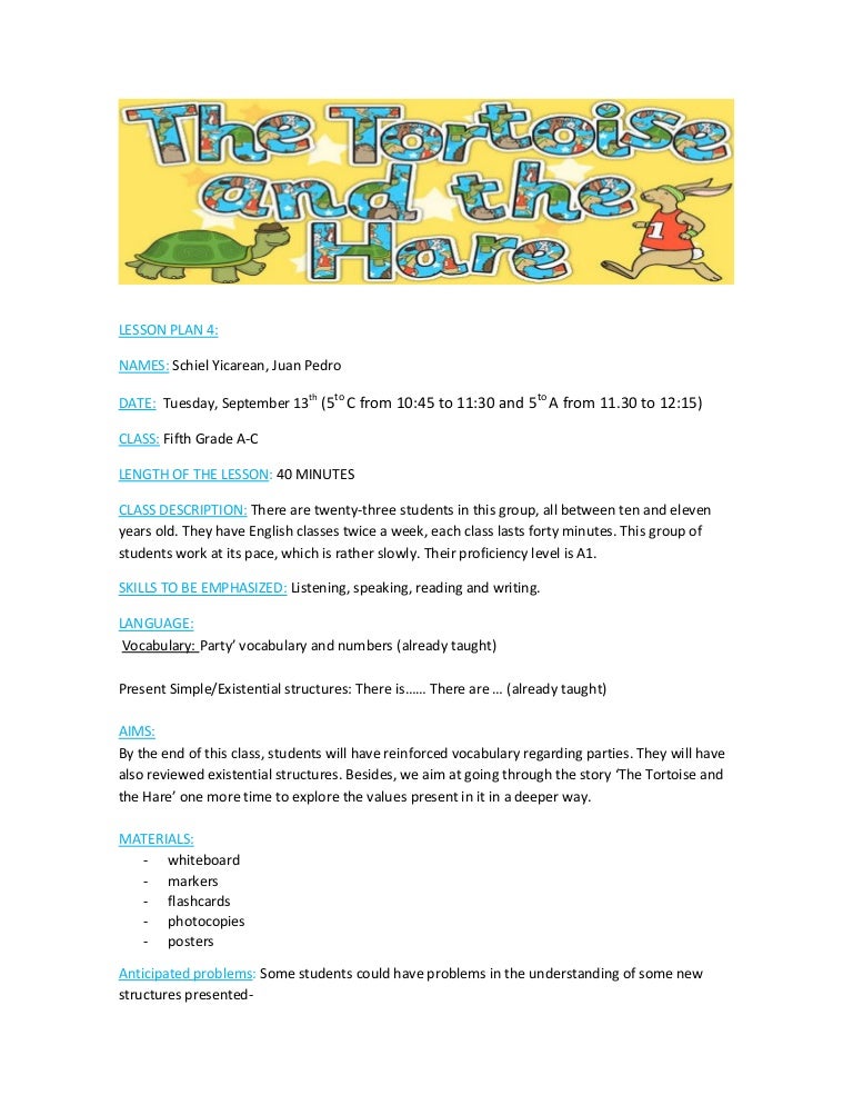 Lesson Plan 4