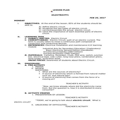 lesson plan Circuit essential parts .pdf