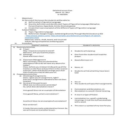 Lesson plan for demo 2k17