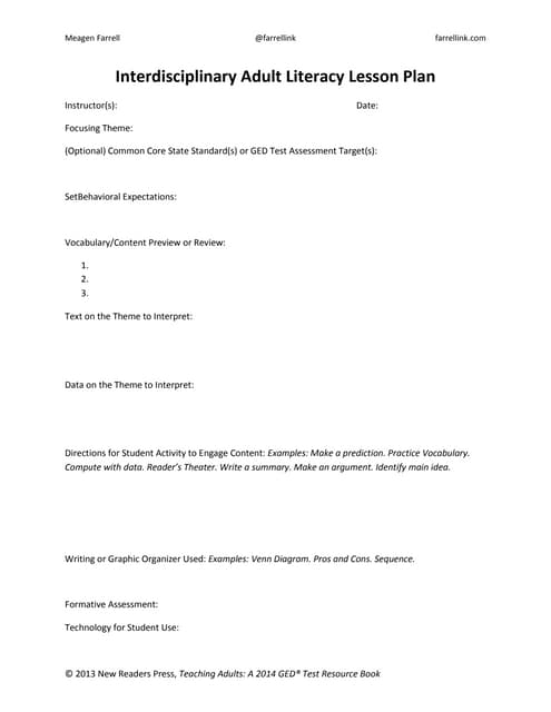 Technology Integration Plan Template | PDF
