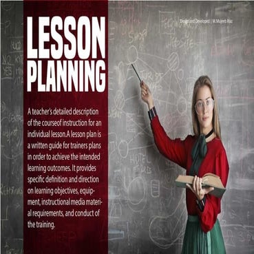 Lesson Plan Mujeeb Riaz 