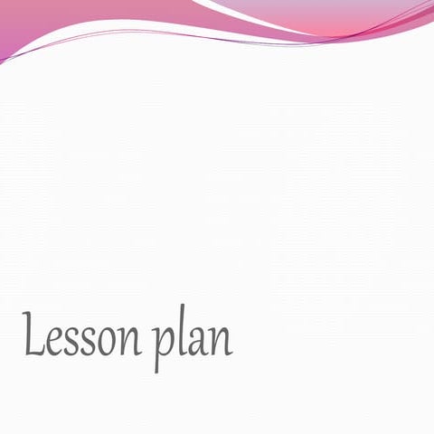 Lesson plan neila