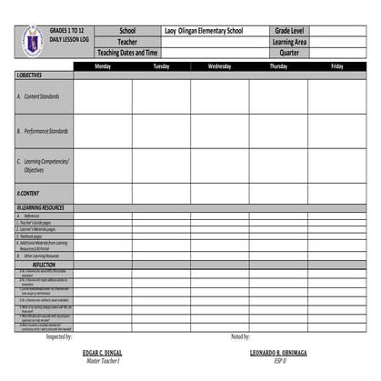 DAILY LESSON LOG Template.docx