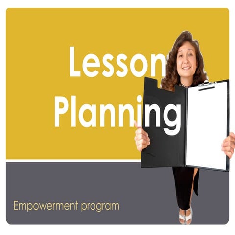 Lesson planning