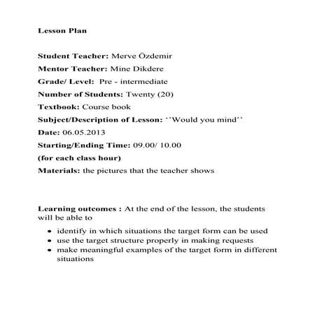 How to teach Grammar  /Lesson plan 