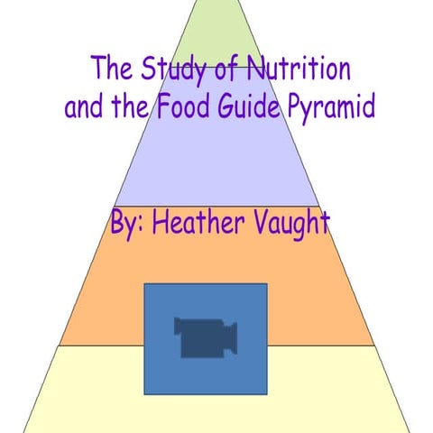 Interactive PowerPoint on the Study of Nutrition