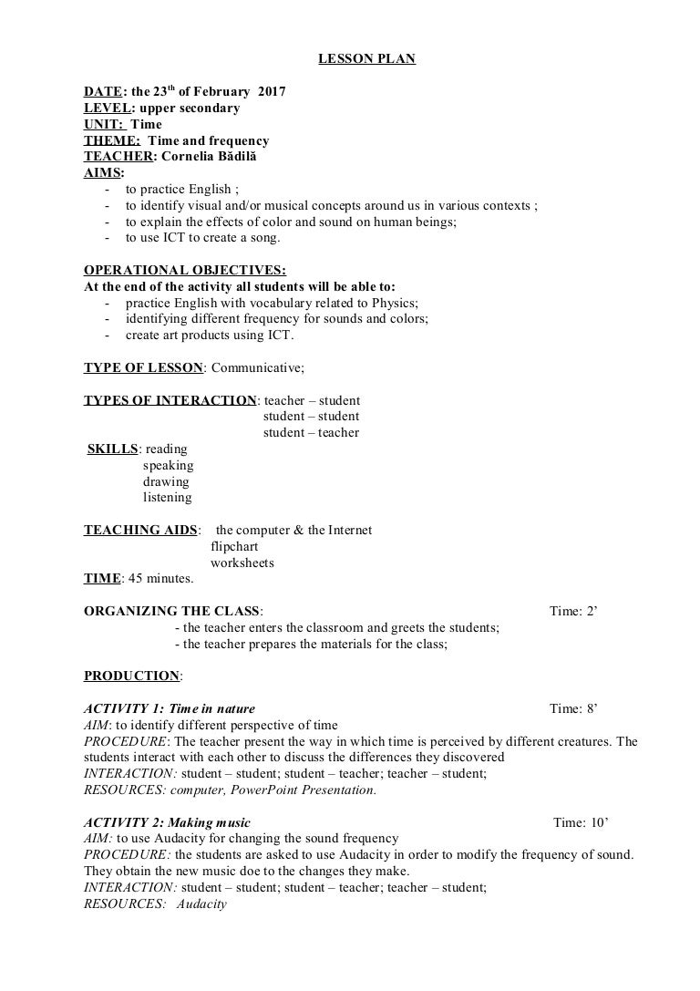 teaching powerpoint lesson plans