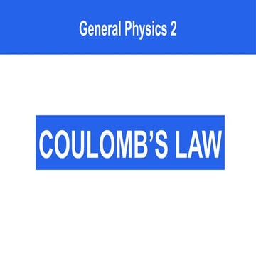 Comprehensive Exploration of Coulomb’s Law and Electric Forces in ...