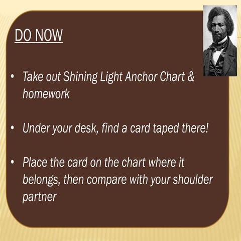 Slavery Module: Lesson seven