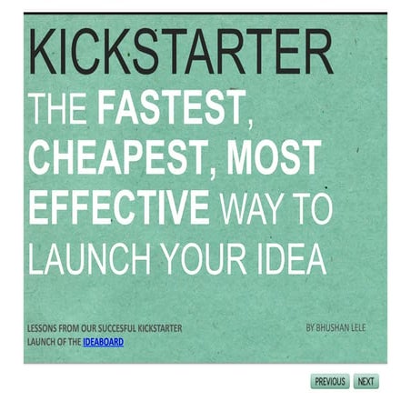 Lessons from our successful Kickstarter Launch 