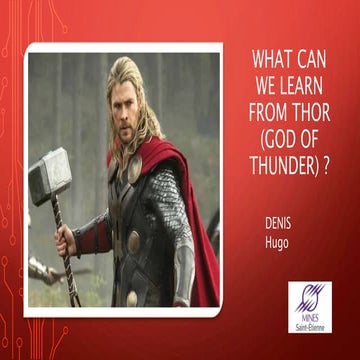 Lessons from thor