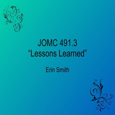 Creating a Photo Story With Soundslides