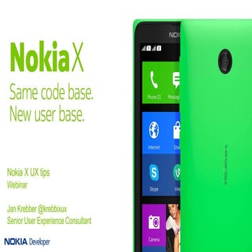 Lessons learned from Nokia X UI reviews