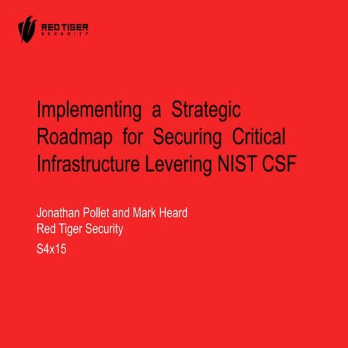 Lessons Learned from the NIST CSF