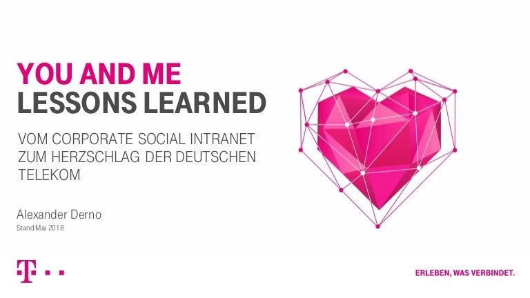 Vom Corporate Social Intranet Zum Herzschlag Der Deutschen