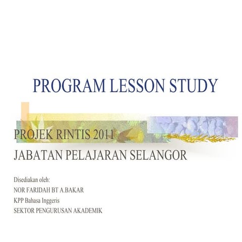 Lesson study jpn selangor[1]