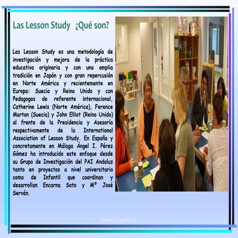 Lesson study metodología