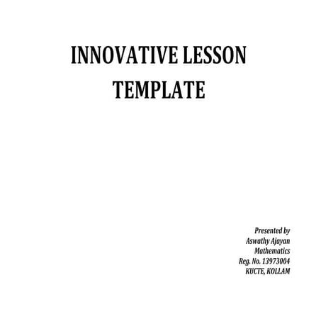 Lesson template of aswathy 