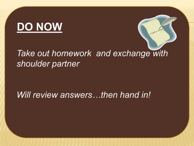 Slavery Module: Lesson thirteen