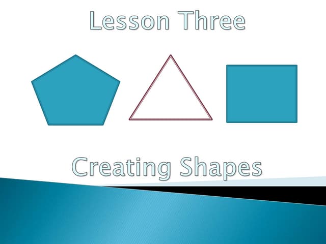 Lesson three presentation
