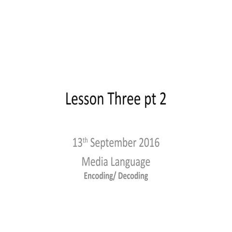 Lesson 3 pt 2