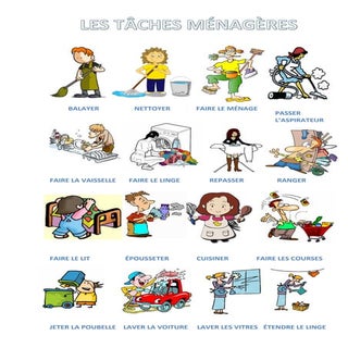 Les tâches ménagères