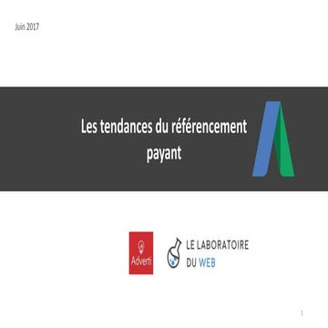 Les tendances du référencement payant