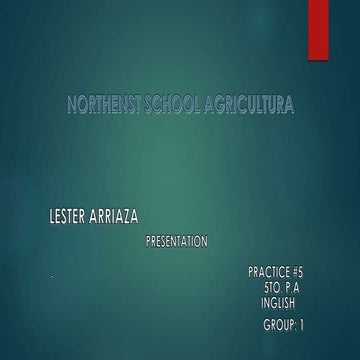 Lester arriaza  practica 5- gruopo 1