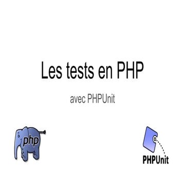 Les tests en PHP