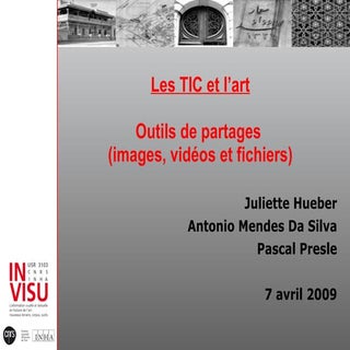 Outils de partage (photos, vidéos, ...