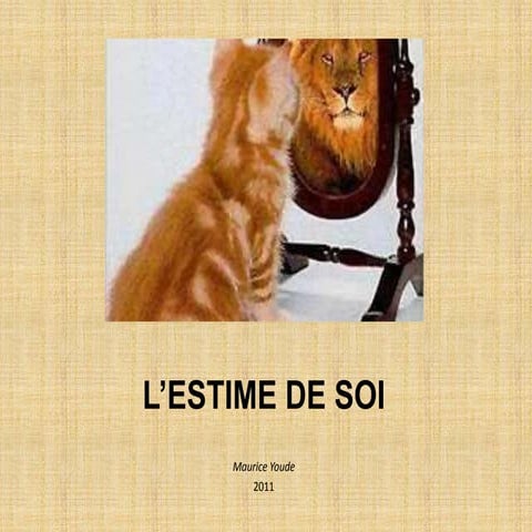 L’estime de soi