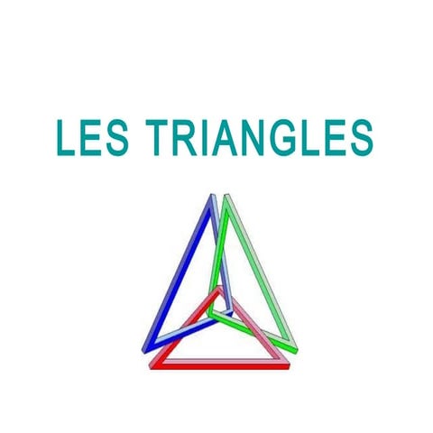 "Les triangles" 