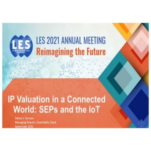 LES Valuation Panel- Dennis J Duncan - Final.pdf