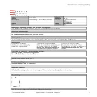 Lesvoorbereiding verhaal mieke