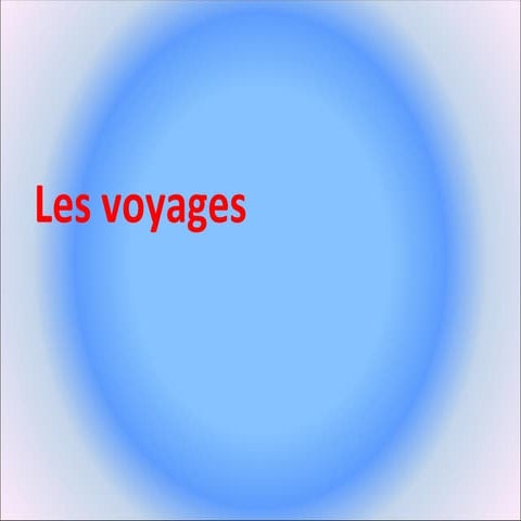 Les voyages transport