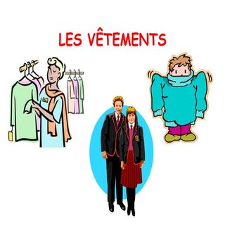 Les vêtements les couleurs