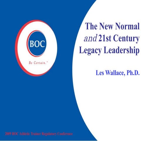 Leadership the new normal for 21st century leaders