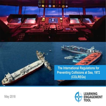 Collision Avoidance Regulations for Maritime