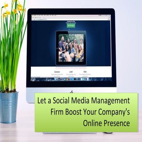Let a social media management firm boost your company's online presence 