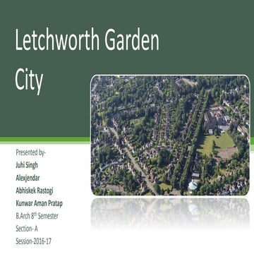 Letchworth garden city