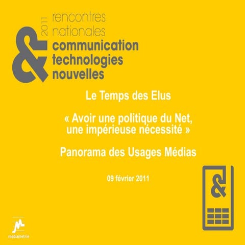 Le temps des élus - Médiamétrie