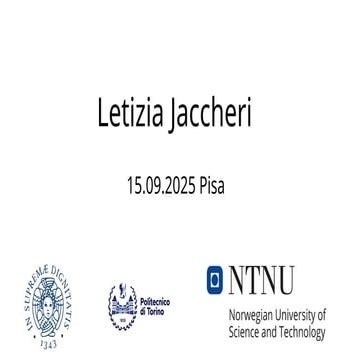 Il mio viaggio nell'Informatica - apertura dell'anno accademico 2025/2026 all...