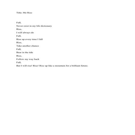 Let me rise | PDF